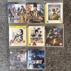 PS3ソフトセット 多彩なゲーム8本