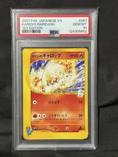 世界321枚 PSA10 カリンのギャロップ 2001 087 10