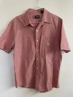 CHAPS 半袖チェックシャツ Mサイズ