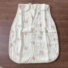 ガーゼスリーパー うさぎ 幼児 ベビー コットンガーゼ スリーパー