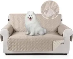 ソファカバー ⭕️2人用⭕️全面防水 ソファーシート 犬猫対策 毛髪不粘着