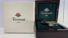 Rosemont アナログ腕時計 ゴールド ブラック