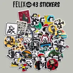 フィリックス・ザ・キャット ステッカー 43枚セット Felix the Cat