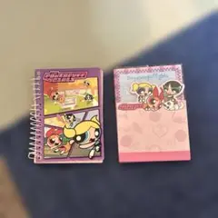 パワパフガールズ　メモ帳　平成レトロ
