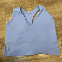 H&M DryMove™ ライトブルータンクトップ M