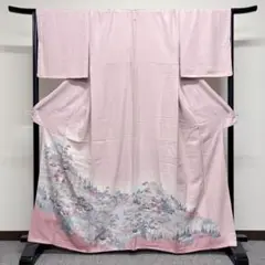 桜色の色留袖 着物
