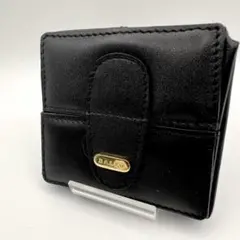未使用品バリー☆メンズ スクエアコインケース カーフレザー本革 ブラック 箱袋付