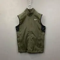 入手困難 NIKE Tech Mesh Vest FullZip Green M