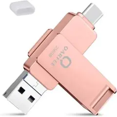 3in1 usbメモリ フラッシュメモリ Android/ipad 対応 ピンク