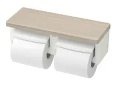 TOTO 棚付二連紙巻器 YH600FMR_#EL