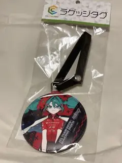 初音ミク レーシングミク2025 JCL TEAM UKYO ラゲッジタグ