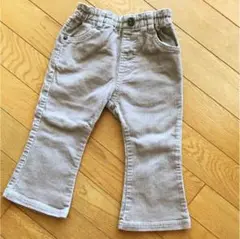 薄茶色 パンツ コーデュロイ 90 95