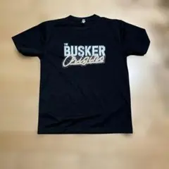 THE BUSKER バスカー 黒 Tシャツ　Ｌ