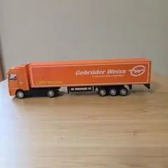 Gebrüder Weiss トレーラーミニカー オレンジ　ベンツ　ヘルパ