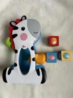 フィッシャープライス しまうまくんのころころブロック落とし