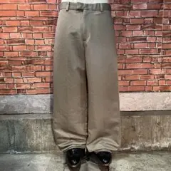 USA古着 DOCKERS スラックス ワイド ストレート アメカジ シティ