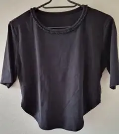 美品♪ココディール☆ビジュー付Tシャツ