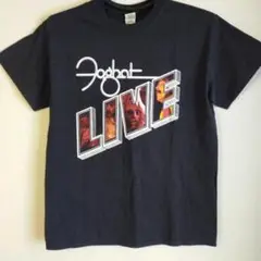 美品　フォガット　foghat LIVE Tシャツ　黒 Ｍ