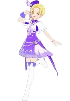 アイプリバース スターメロディパープル フルコーデ1式