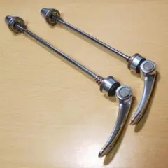 クイックリリース 前後セット シルバー リヤ130mm