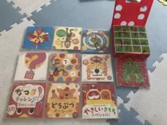こどもチャレンジ ほっぷ DVD 10枚、はこのパズル