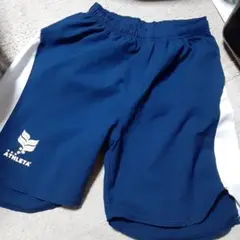 ATHLETA ネイビー ホワイト ハーフパンツ