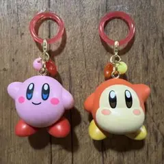 星のカービィ⭐︎カービィ&ワドルディ⭐︎アンブレラマーカー めじるしチャーム