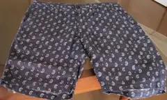 ミシェルクラン　麻ショートパンツ　46