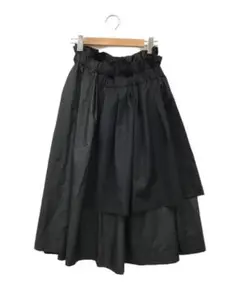 19ss noir kei ninomiya アシンメトリープリーツスカート