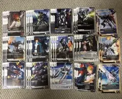 ガンダムカードゲーム 白デッキ ST01 ST04 パーツセット