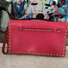 《本日お値下げ》ヴァレンティノ クラッチバック