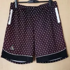 スボルメ 昇華プリント ドット プラクティス パンツ Ｌ 黒×白 used