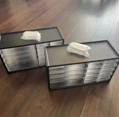 【2セット】プラ製パーツキャビネット モノタロウ購入