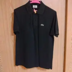 LACOSTE 黒 ポロシャツ サイズ3 クリーニング済み