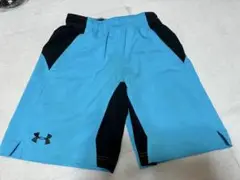 UNDER ARMOUR ハーフパンツ SM 青/黒