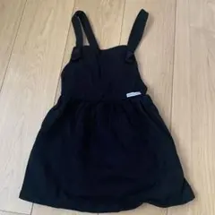 CALVIN KLEIN JEANS ブラック ジャンバースカート