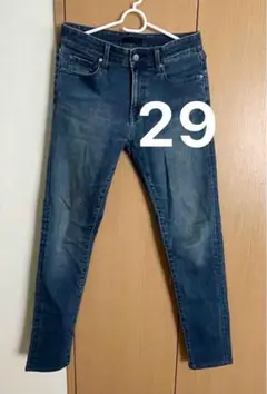 ユニクロ　ストレッチ　デニム　29