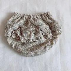 未使用に近い　花柄ブルマ　80