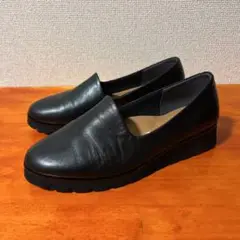ローファー ルフレジュイール レザー 黒 ブラック 23.5cm