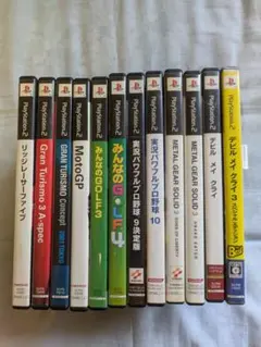 【動作未確認】プレイステーション2 PS2 ソフト12本セット