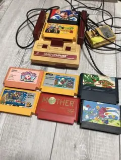 【値下げ】ファミコン本体とソフト8本