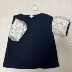 タグ付き　オリーブデオリーブ　授乳用　半袖Tシャツ M 花柄　レース