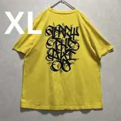 レア XL TERRY THE AKI-06 Tシャツ 黄色 イエロー