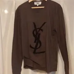 イヴ・サンローラン ロンT ビッグロゴ Tシャツ y2k