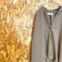 Discoat Parisen 長袖ブラウス ワイドトップス カットソー