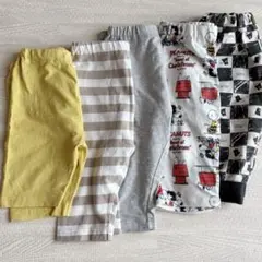 しまむら　西松屋　ボトムス　レギンス　パンツ　まとめ　セット　90