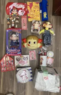 ミルキーペコちゃんキャラクターグッズセット