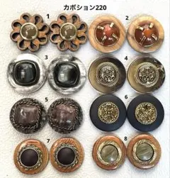ボタンカボション220⑫ 8/20