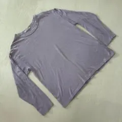 良品★JOURNAL STANDARD 長袖Tシャツ シンプル パープル S