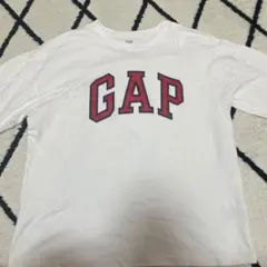 GAP ホワイト ロゴ Tシャツ M